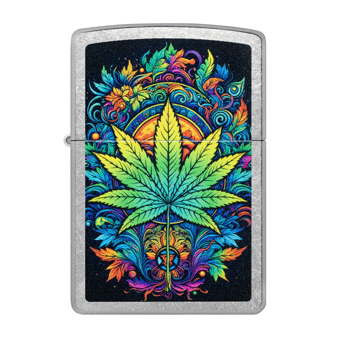 Psychedelic Cannabis Zippo