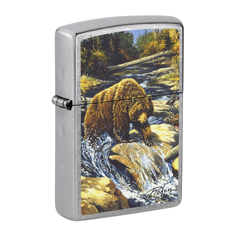 Bear by L. Picken Zippo