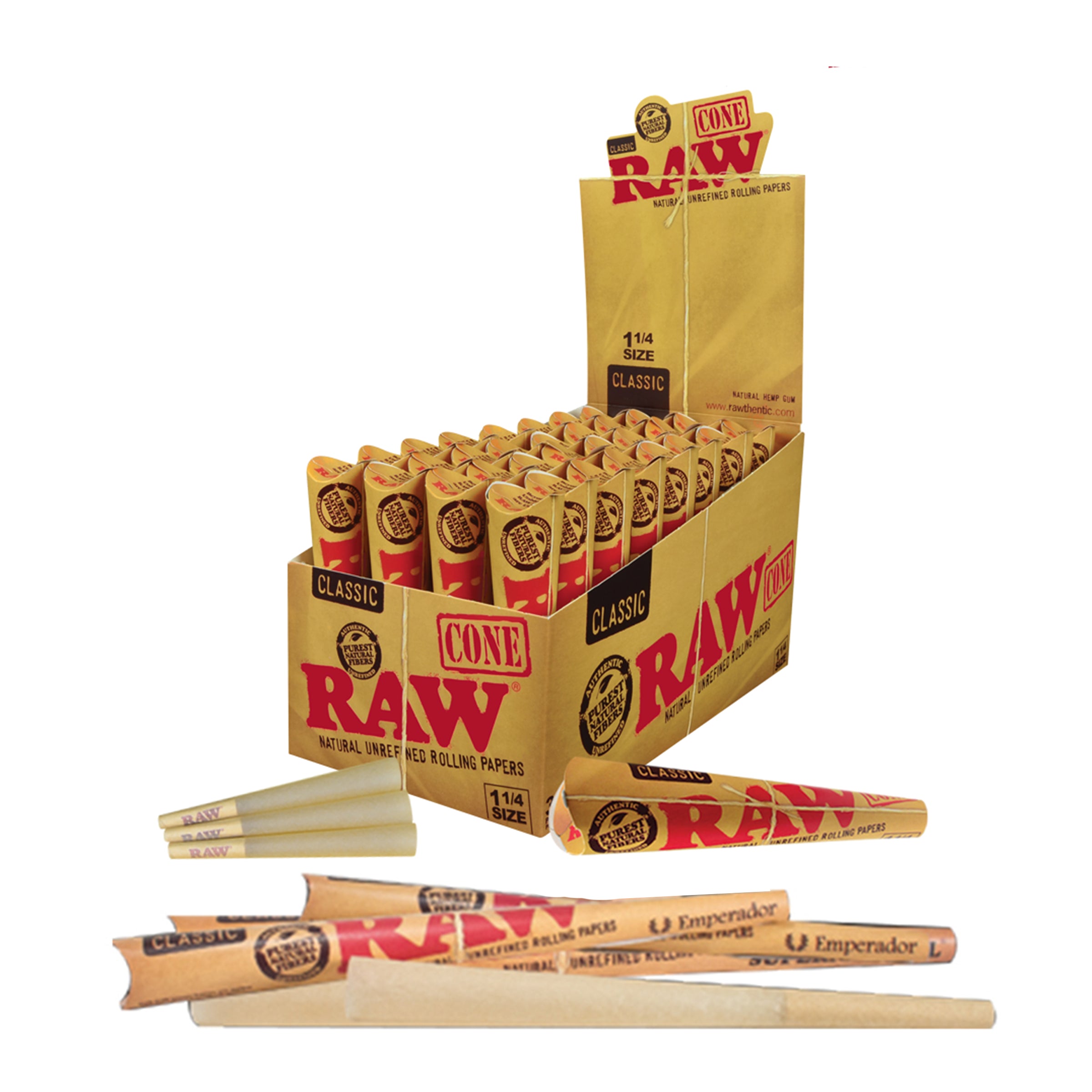 RAW Pre-Rolled Cones