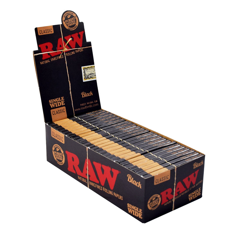 RAW Black Ultra Thin Rolling Papers