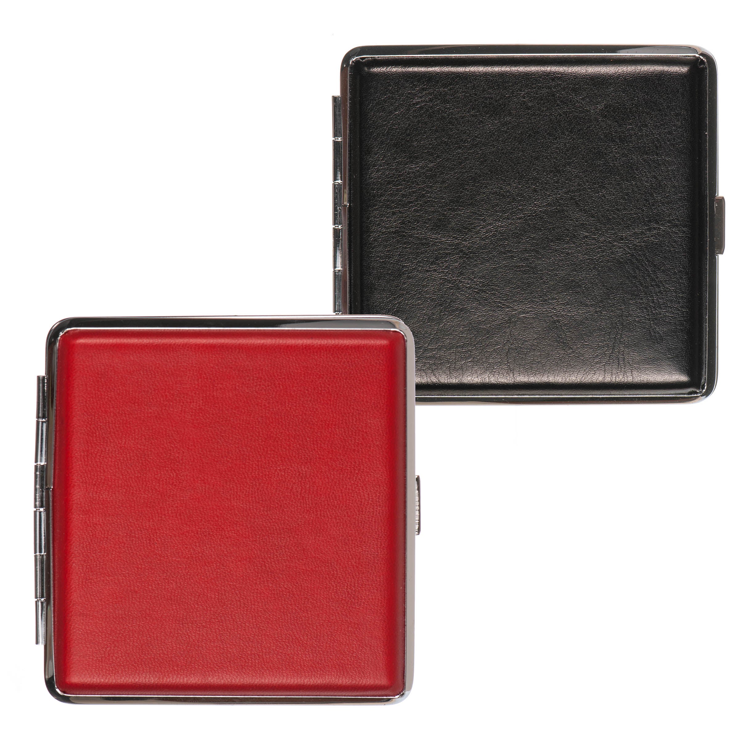cigarette case 3d print Hinged Lid Cigarette Box Case 3D model 3D printable