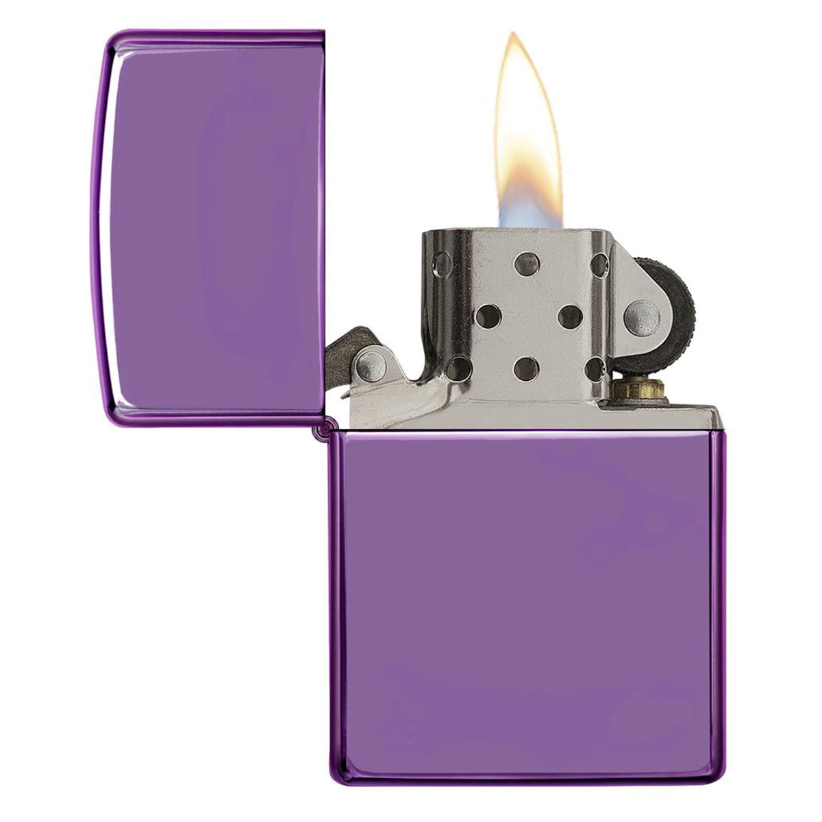 Abyss High Polish Purple Zippo Lighter